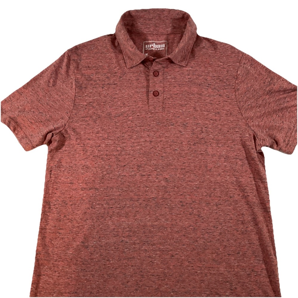 URBAN PIPELINE - MEN - POLO SHIRT - PINK RUM‎ - SIZE MEDIUM    J37